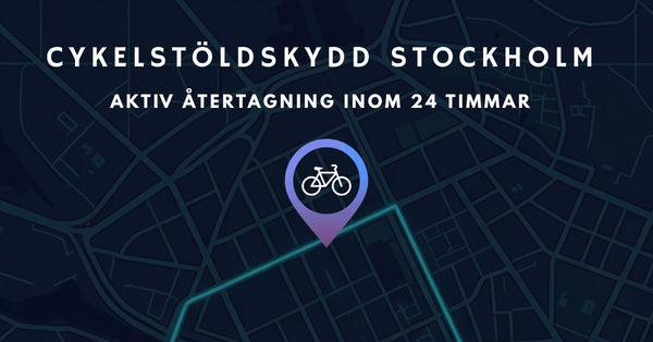 Cykelstöldskydd Stockholm – GPS + aktiv återtagning inom 24h | MyBike